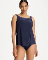 Rock Solid Atria Tankini Midnight - Chico's