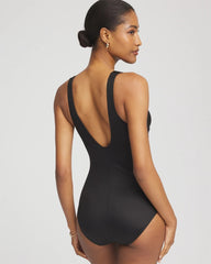 Miraclesuit® Razzle Dazzle Swizzle One Piece Swimsuit Black - Chico's