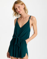 Magicsuit® Solid Kami Swim Dress Teal - Chico's