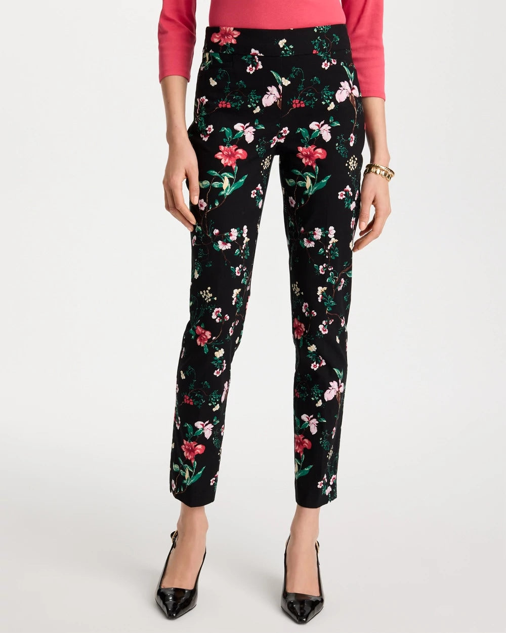 Kyoto Bloom Brigitte™ Slim Ankle Pants Black - Chico's