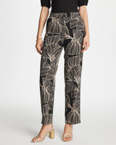 Ginkgo Crepe Tapered Ankle Pants Black - Chico's