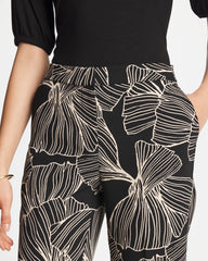 Ginkgo Crepe Tapered Ankle Pants Black - Chico's