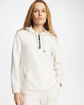 Zenergy® Soft Waffle Hooded Top Cream - Chico's