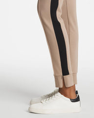 Zenergy® Double-Knit Contrast Ankle Pants Studio Taupe - Chico's