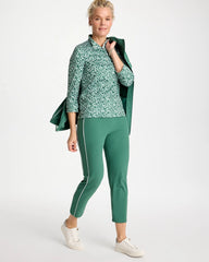 Zenergy® UPF Side Piping Ankle Pants Water Lily Green - Chico's