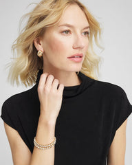 Travelers™ Mockneck Top Travelers Black - Chico's