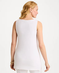 Travelers™ Lined Side-Slit Tank Travelers Winter Drift - Chico's