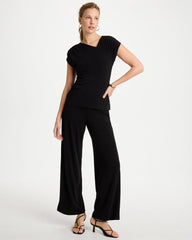Travelers™ Knit Asymmetrical Top Black - Chico's