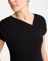 Travelers™ Knit Asymmetrical Top Black - Chico's