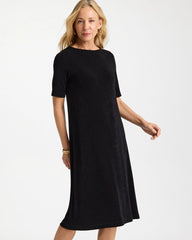 Travelers™ Elbow Sleeve Dress Travelers Black - Chico's