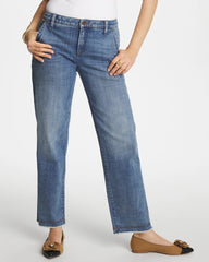 Girlfriend Straight Ankle Jeans Nara Indigo - Chico's