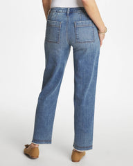 Girlfriend Straight Ankle Jeans Nara Indigo - Chico's