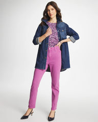 Girlfriend Slim Ankle Jeans Violet Shadow - Chico's