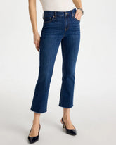 Petite Girlfriend Fray Hem Kick Flares Carina Indigo - Chico's