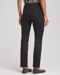 Girlfriend Slim Ankle Jeans Black - Chico's