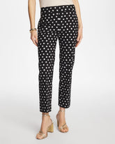 Sketch Dot Brigitte™ Straight Crop Black - Chico's