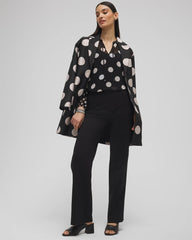 Brigitte™ Slim Wide-Leg Pants Black - Chico's