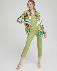 Brigitte™ Pull-On Slim Cropped Pants Spanish Moss - Chico's