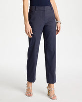 Emme Fly Front Straight Ankle Pants Indigo - Chico's