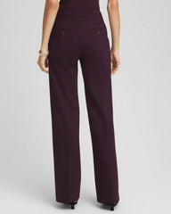 Emme Wide-Leg Trouser Ponte Pants Night Bloom - Chico's