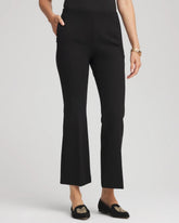 Juliet Slim Cropped Flared Pants Black - Chico's