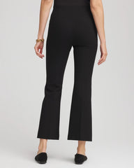 Juliet Slim Cropped Flared Pants Black - Chico's