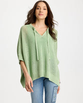 Avocado Artistry Open Knit Poncho Avocado Artistry - Chico's