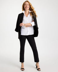 Pull-On Straight Jeans Black - Chico's