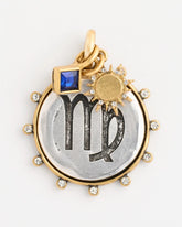 Virgo Zodiac Charm Pendant Mixed Metals - Chico's