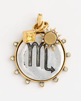 Scorpio Zodiac Charm Pendant Mixed Metals - Chico's