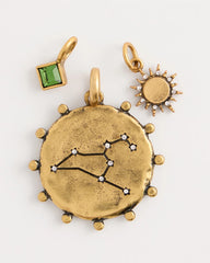 Leo Zodiac Charm Pendant Mixed Metals - Chico's