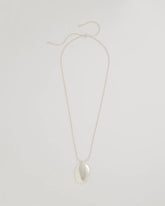 Adjustable Silvertone Pendant Necklace Silver - Chico's