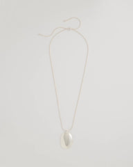 Adjustable Silvertone Pendant Necklace Silver - Chico's