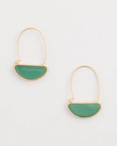 Resin Threader Drop Earrings Green - Chico's