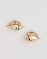 Conch Stud Earrings Gold - Chico's