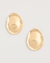 Golden Stud Earrings Gold - Chico's