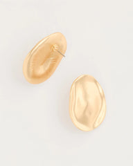 Golden Stud Earrings Gold - Chico's
