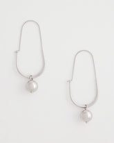 Silver Bead Threader Earrings Silver - Chico's