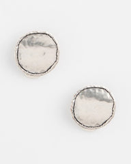 No Droop™ Silver Tone Clip-On Earrings Silver - Chico's