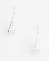 No Droop™ Silver Tone Teardrop Threader Earrings Silver - Chico's