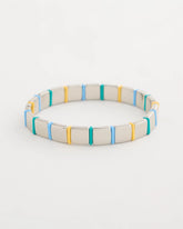 Glam Teal Slice Stretch Bracelet Teal - Chico's