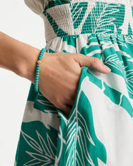 Green Round Stretch Bracelet Teal - Chico's
