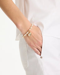 Pearlescent Stretch Charm Bracelet Pearl - Chico's