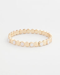 Pearl Mini Circle Stretch Bracelet Pearl - Chico's