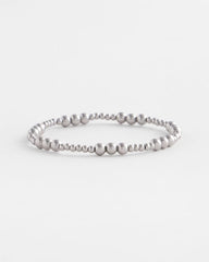 Silver-tone Small Bead Stretch Bracelet Silver - Chico's