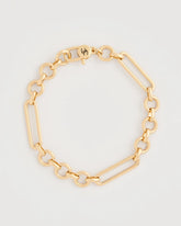 Shiny Goldtone Novelty Charm Bracelet Gold - Chico's