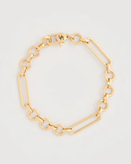 Shiny Goldtone Novelty Charm Bracelet Gold - Chico's