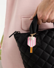 Pink Enamel Pickleball Bag Charm Pink - Chico's