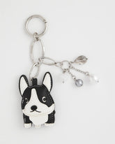 Frenchie Dog Bag Charm Black/White - Chico's