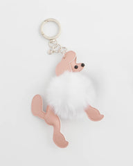 Poodle Bag Charm Pink - Chico's